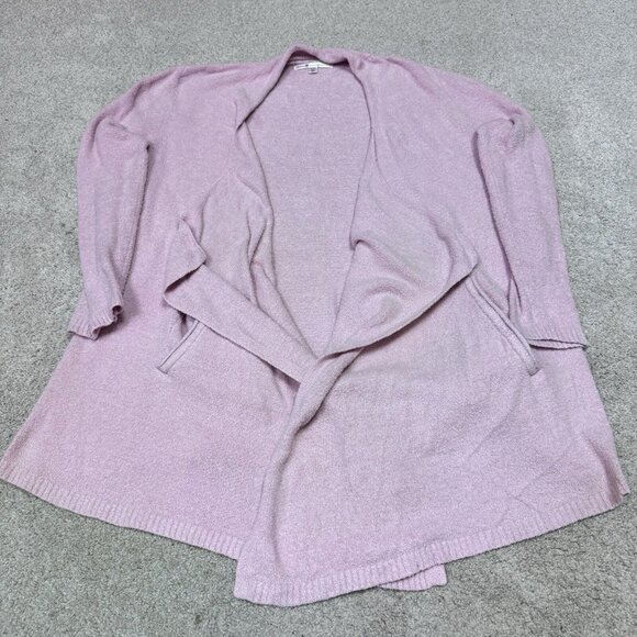 Seven7 Cardigan Women’s Pink Long Sleeve Pockets Size Small - Picture 1 of 11